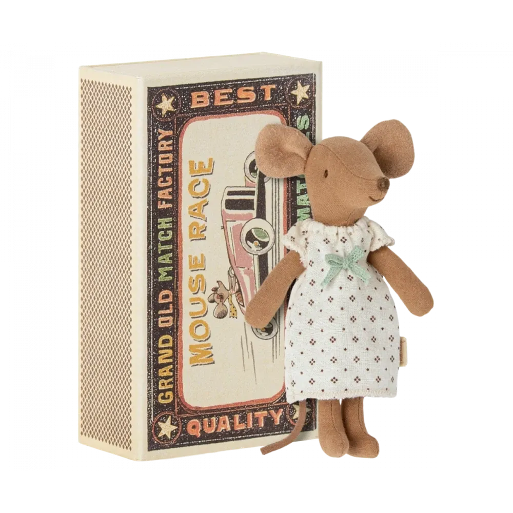 Maileg big sister in matchbox - nightgown 2023