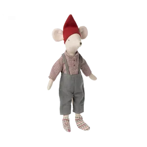 Maileg christmas boy mouse - medium