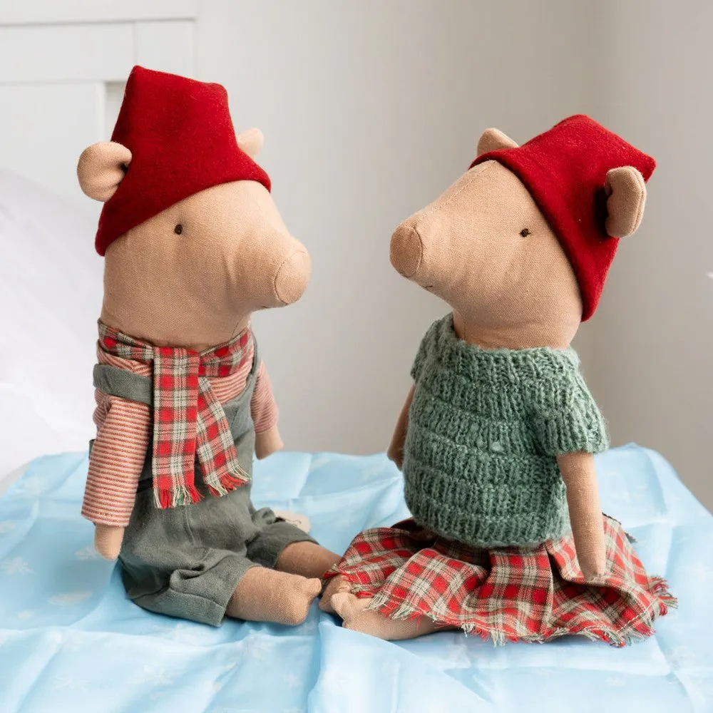Maileg Christmas pig - girl