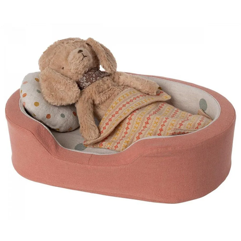 Maileg cosy basket coral