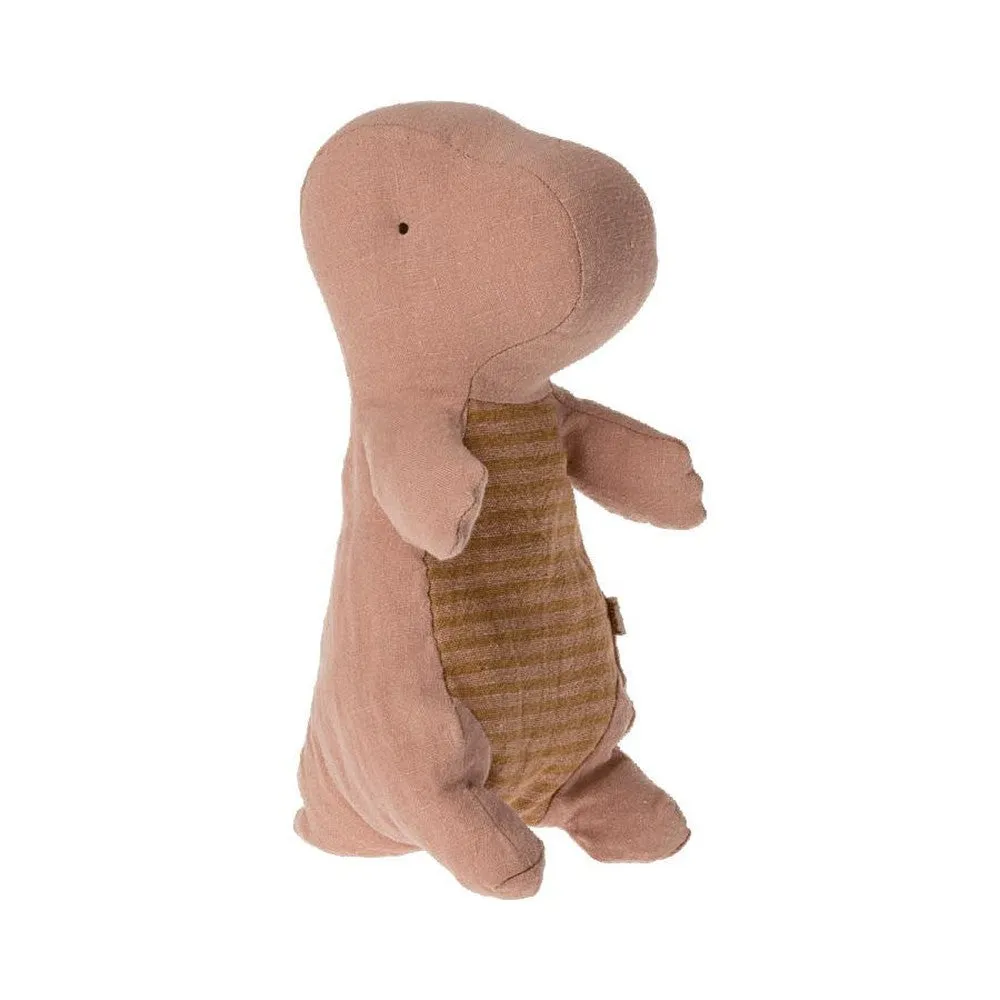 Maileg gantosaurus in egg - small, old rose