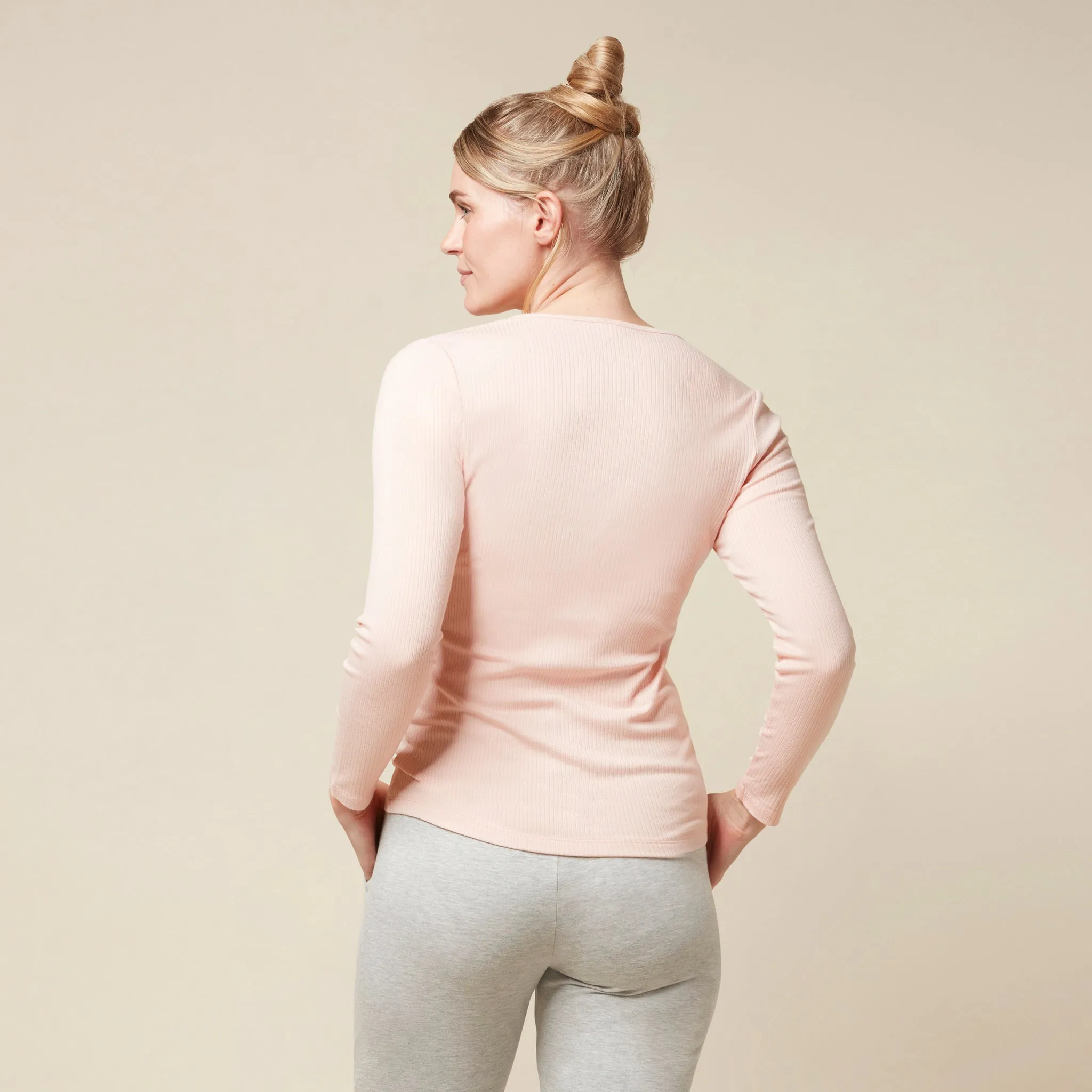 Mama Ribbed Long Sleeve T-Shirt & Joggers Outfit