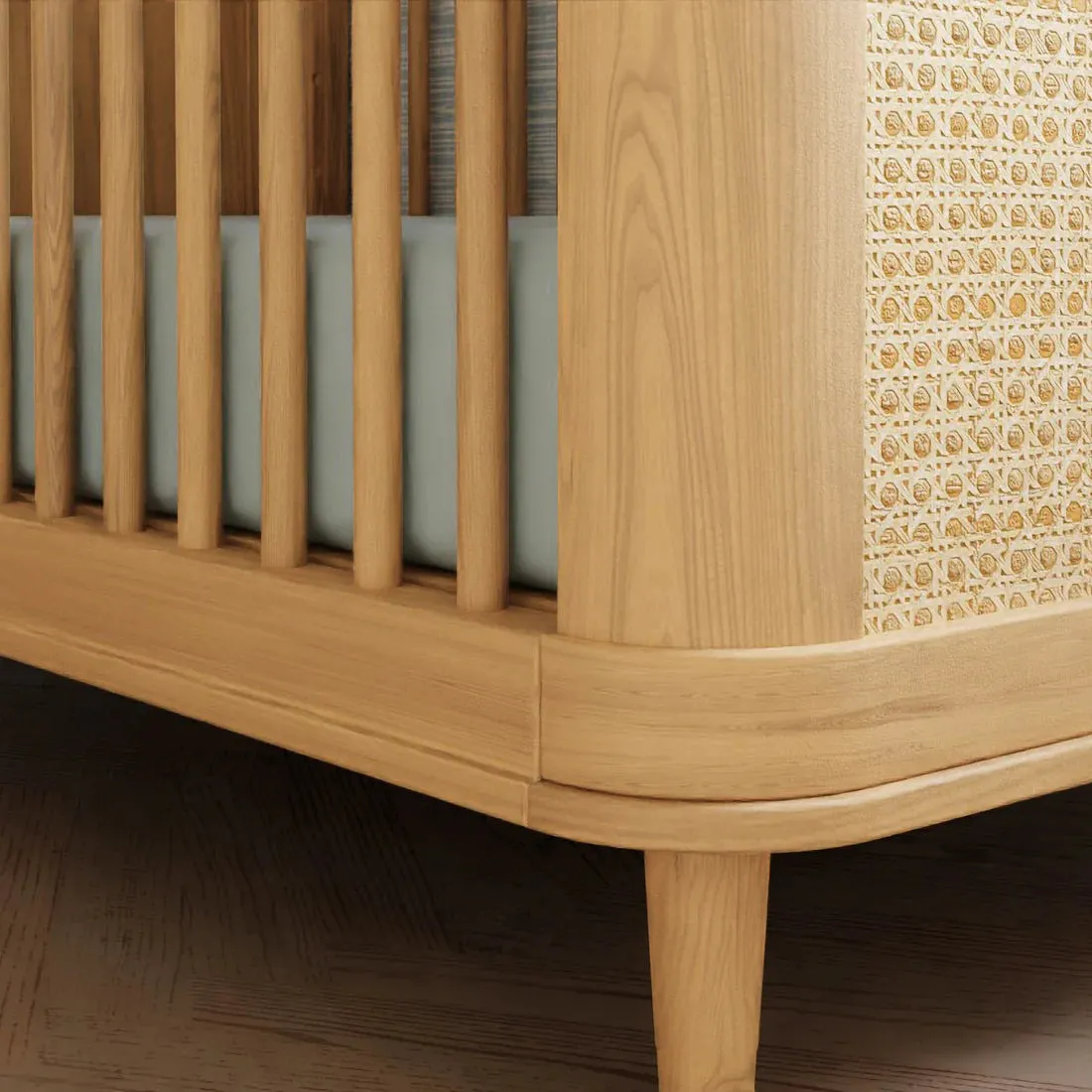 Marin with Cane 3 in 1 Convertible Crib
