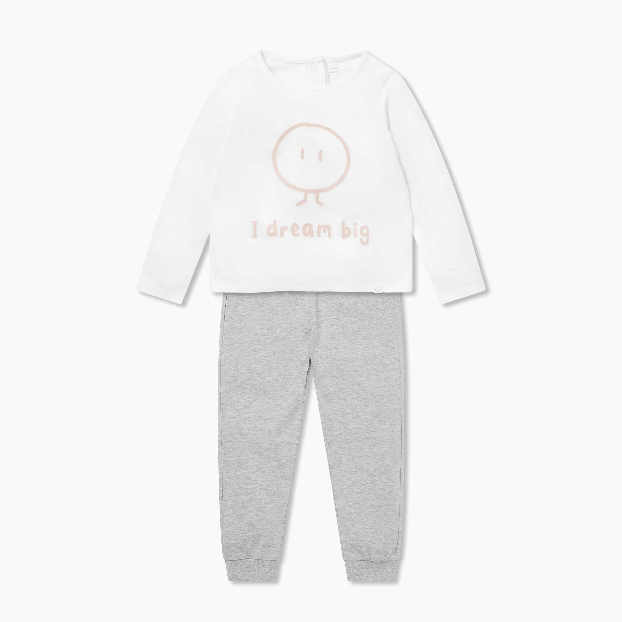 Mini Long Sleeve T-Shirt & Joggers Outfit