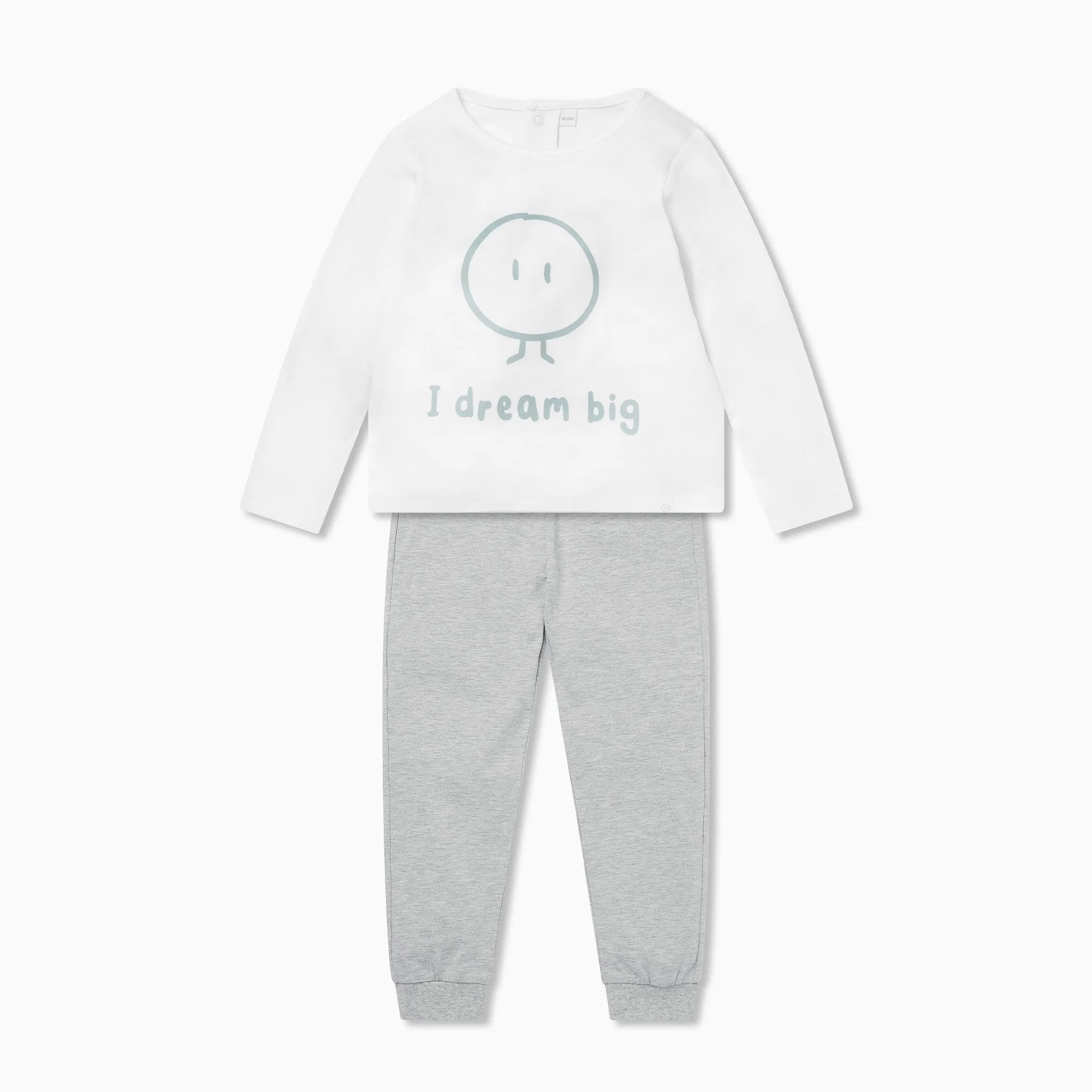 Mini Long Sleeve T-Shirt & Joggers Outfit