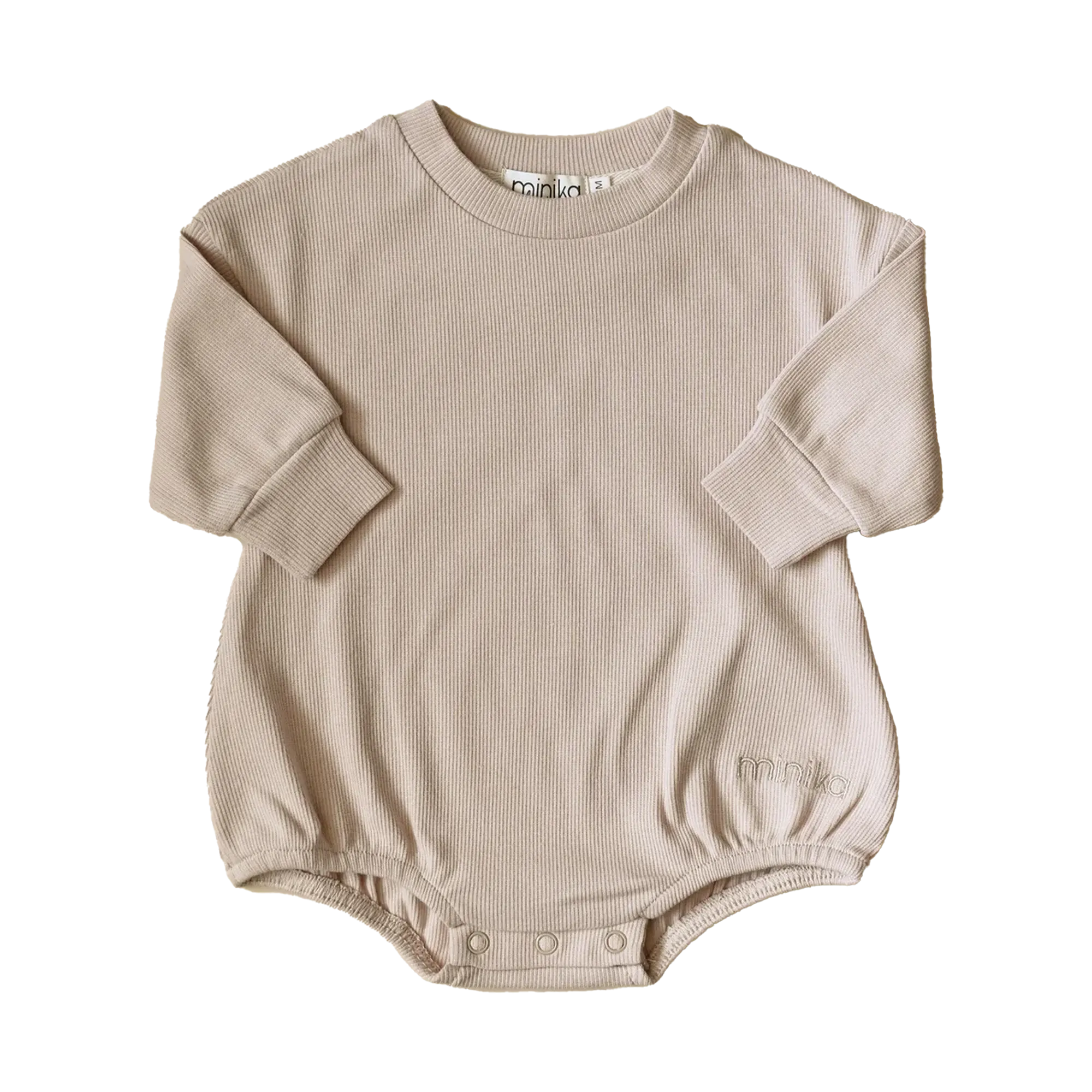 MINIKA Bubble Romper- Cream