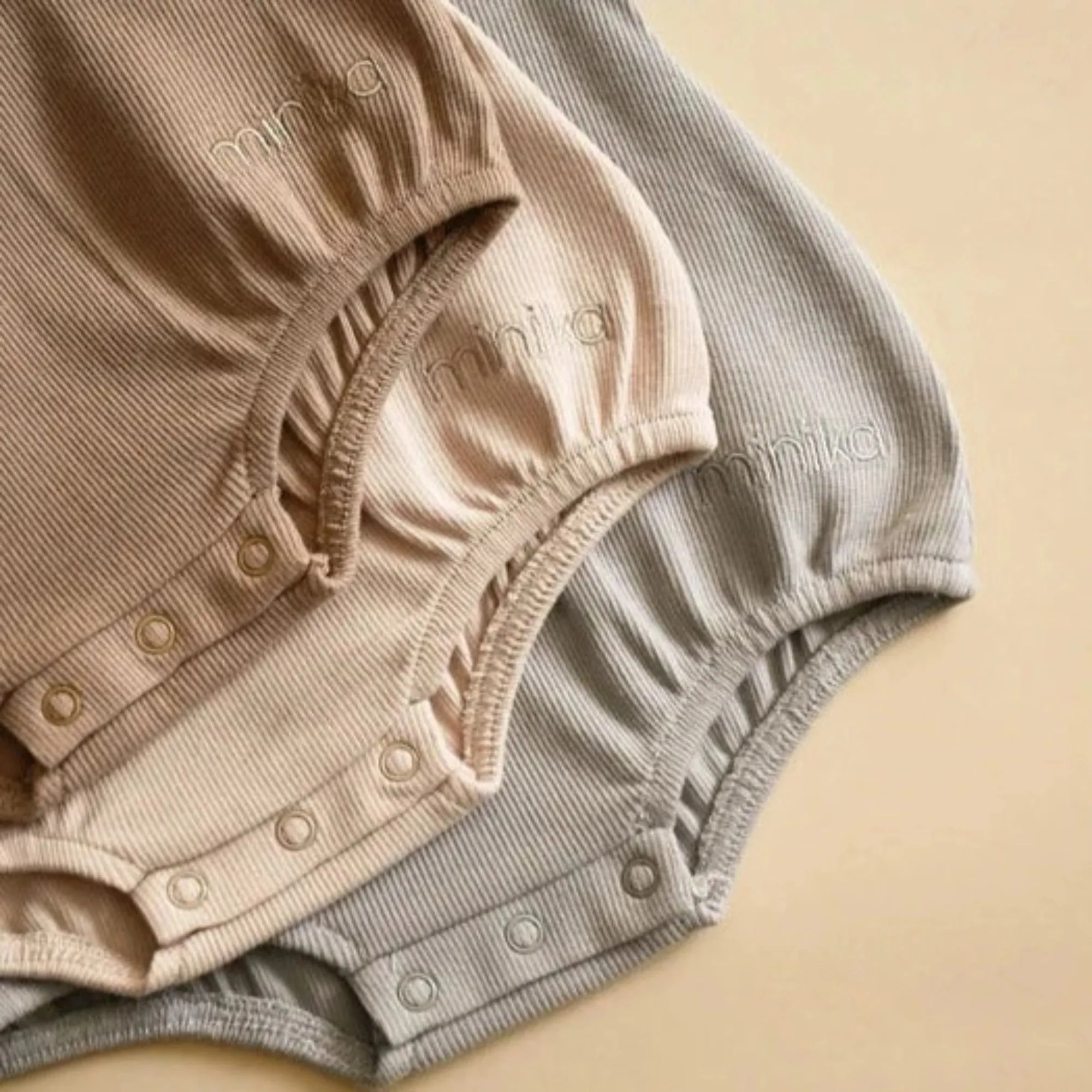 MINIKA Bubble Romper - Rain