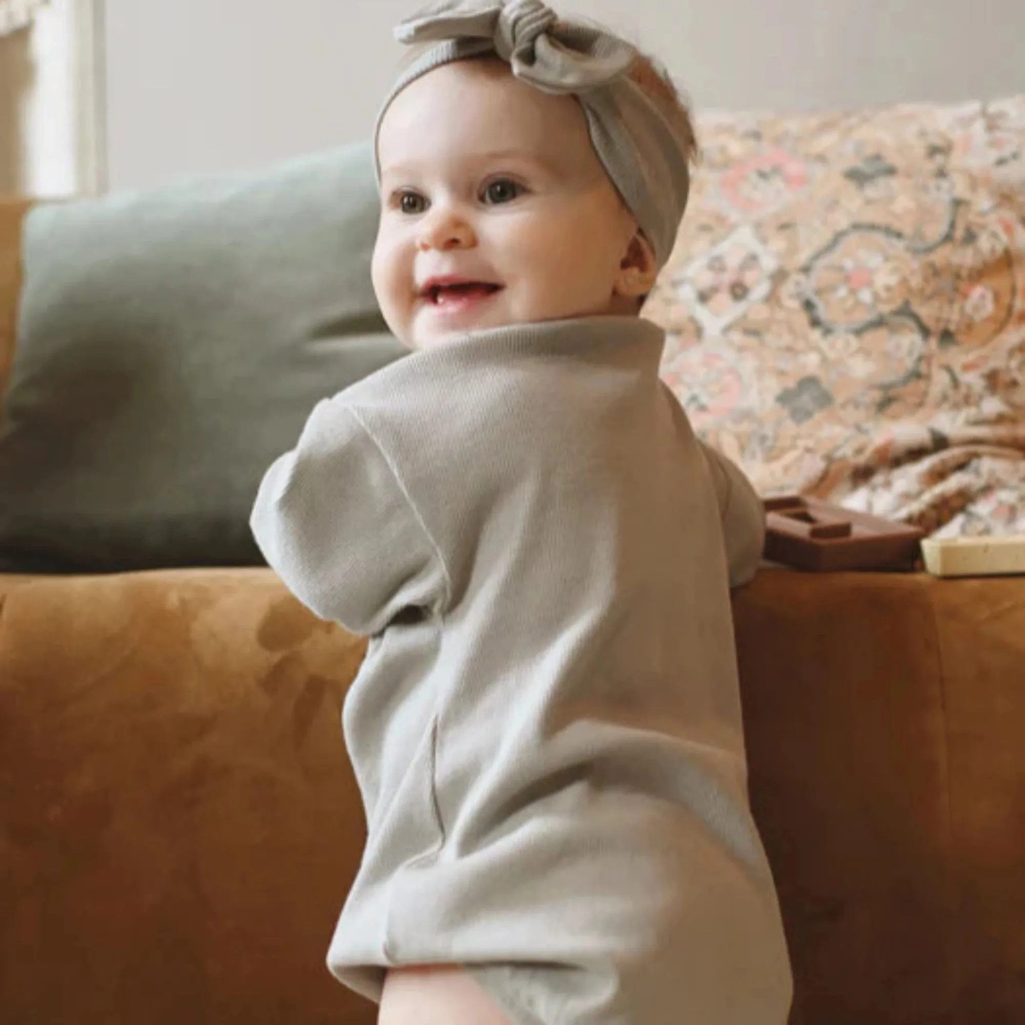 MINIKA Bubble Romper - Rain