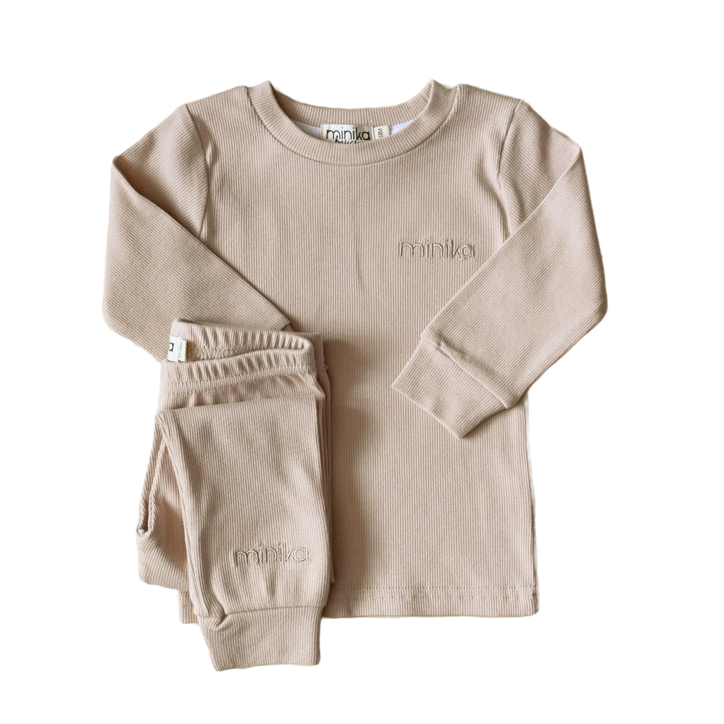 MINIKA Pajamas Set - Cream