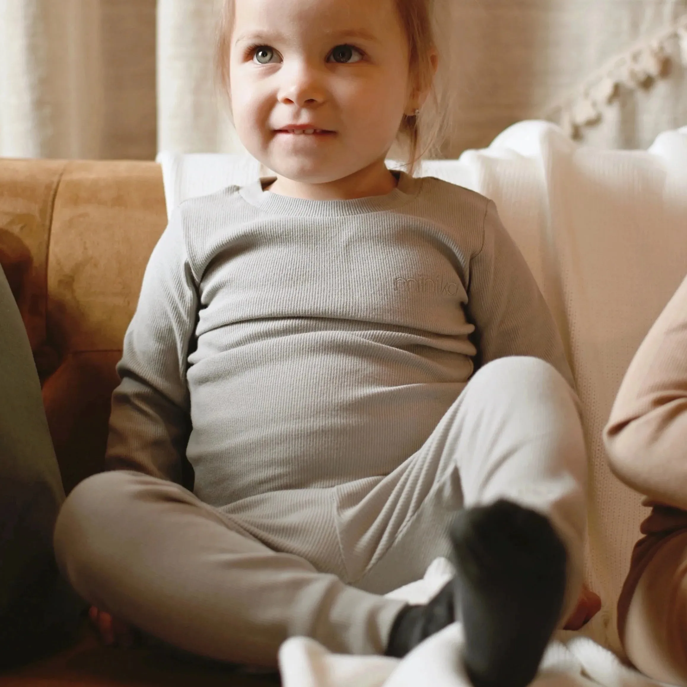 MINIKA Pajamas Set - Cream