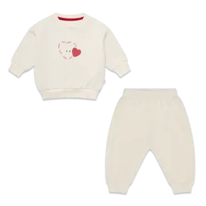 MORI Heart Oversized Sweatshirt & Joggers