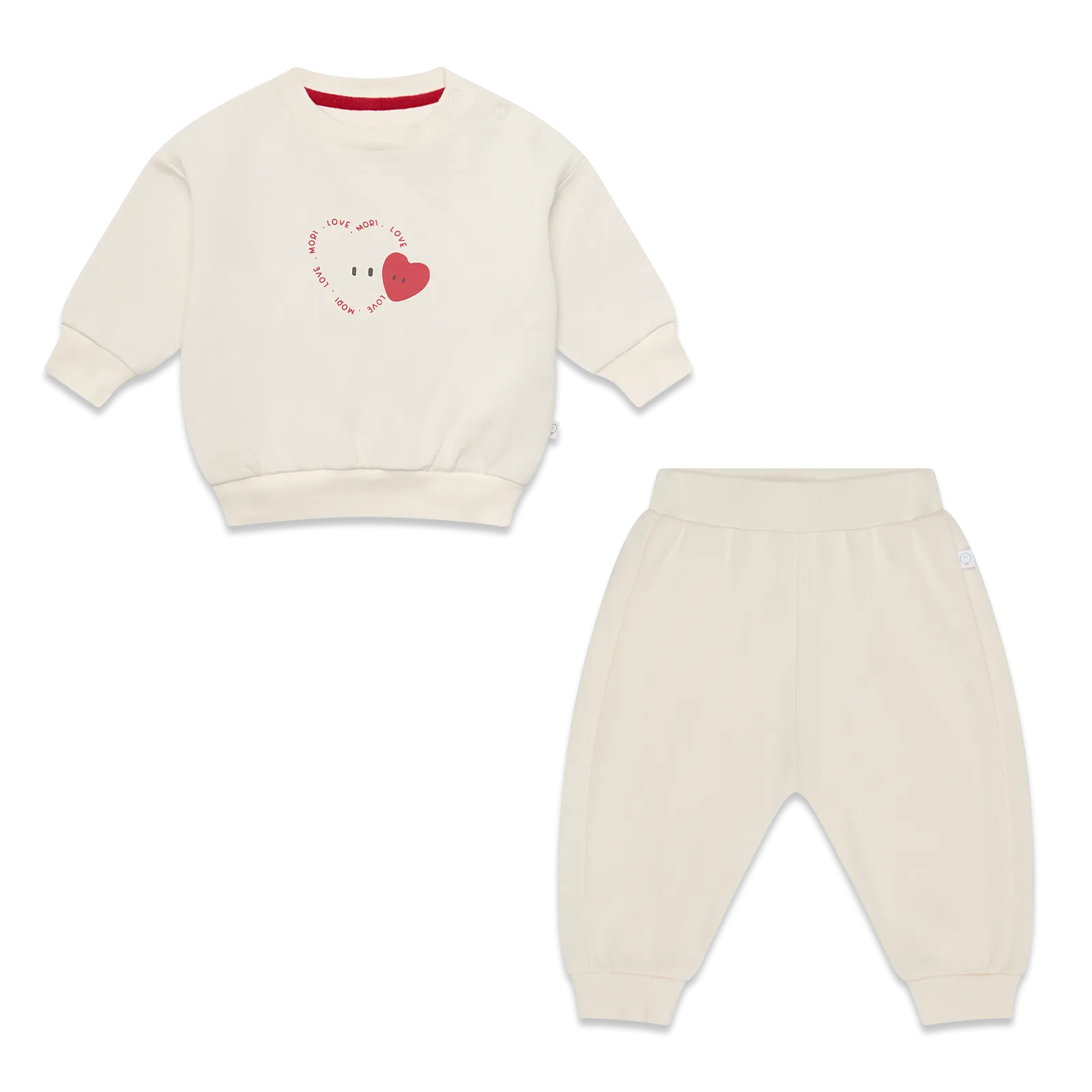 MORI Heart Oversized Sweatshirt & Joggers