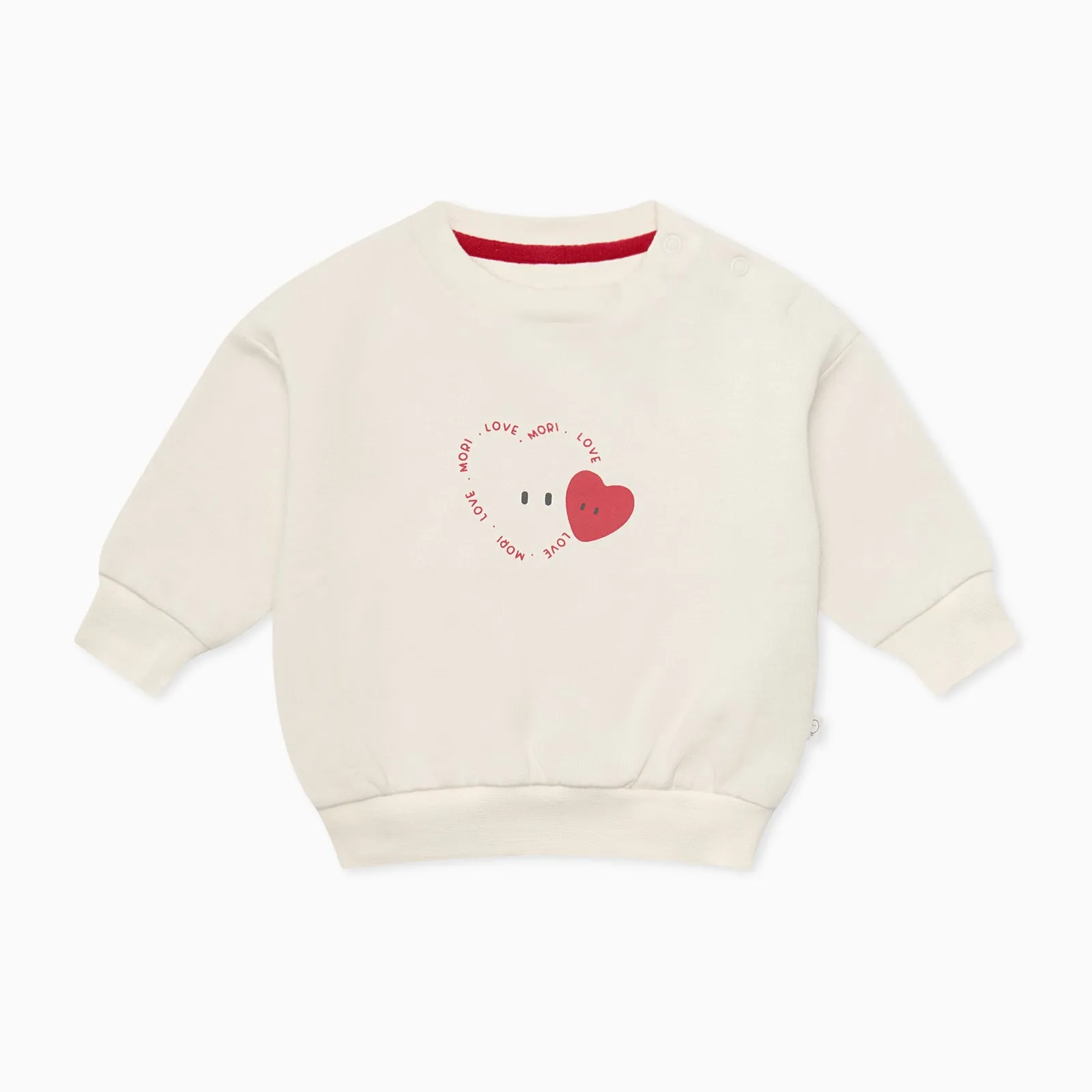 MORI Heart Oversized Sweatshirt & Joggers