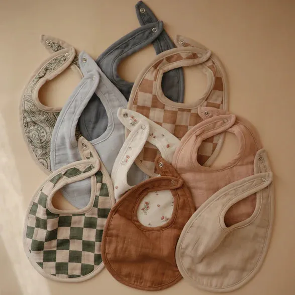 MUSHIE Muslin Bib 2-Pack
