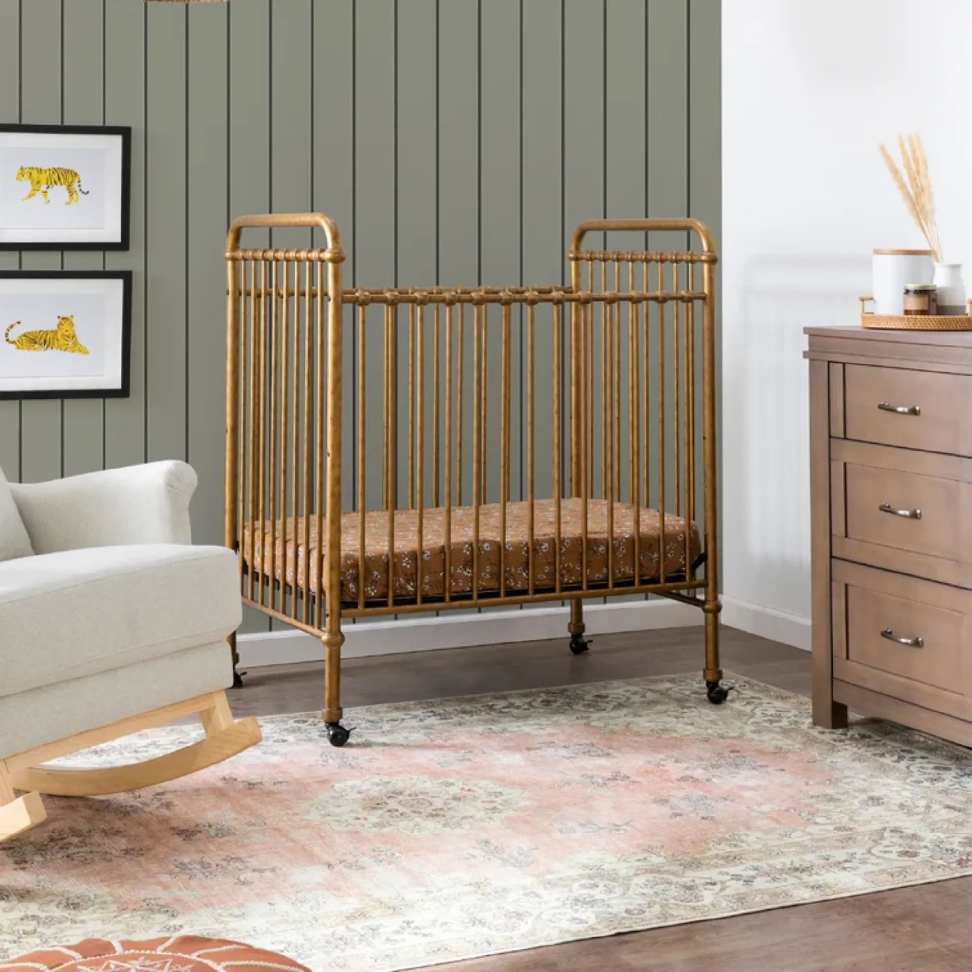 NAMESAKE Abigail 3-in-1 Convertible Mini Crib