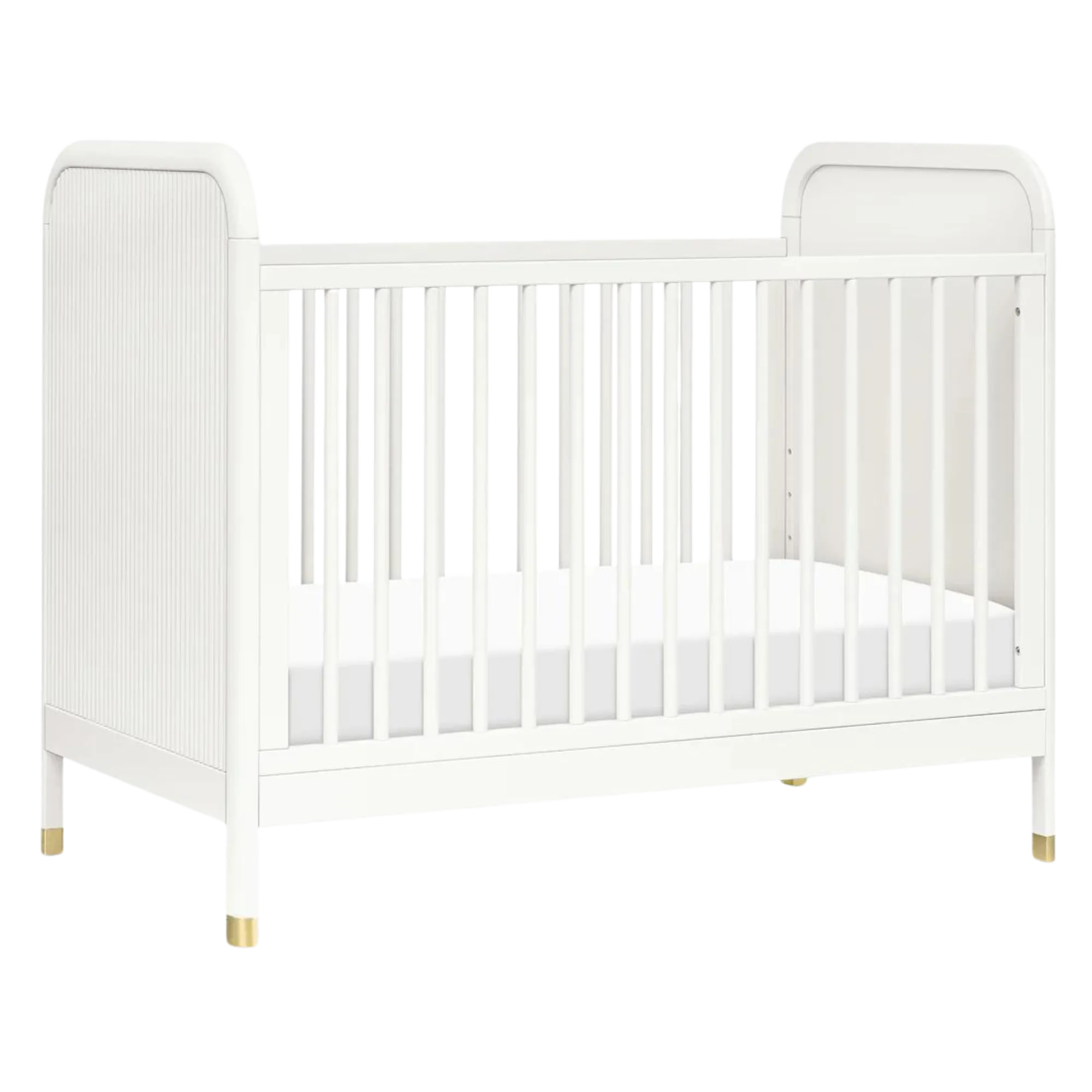 NAMESAKE Brimsley Tambour 3-in-1 Convertible Crib - Warm White