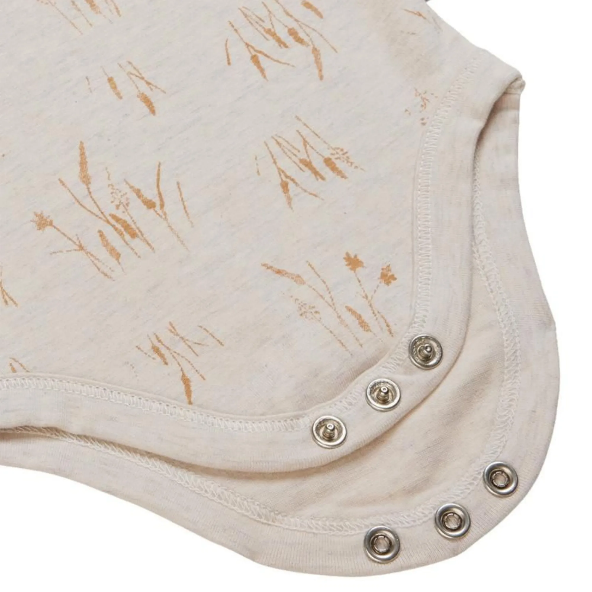 NOPPIES Romper Beckemeyer Long Sleeve - Oatmeal