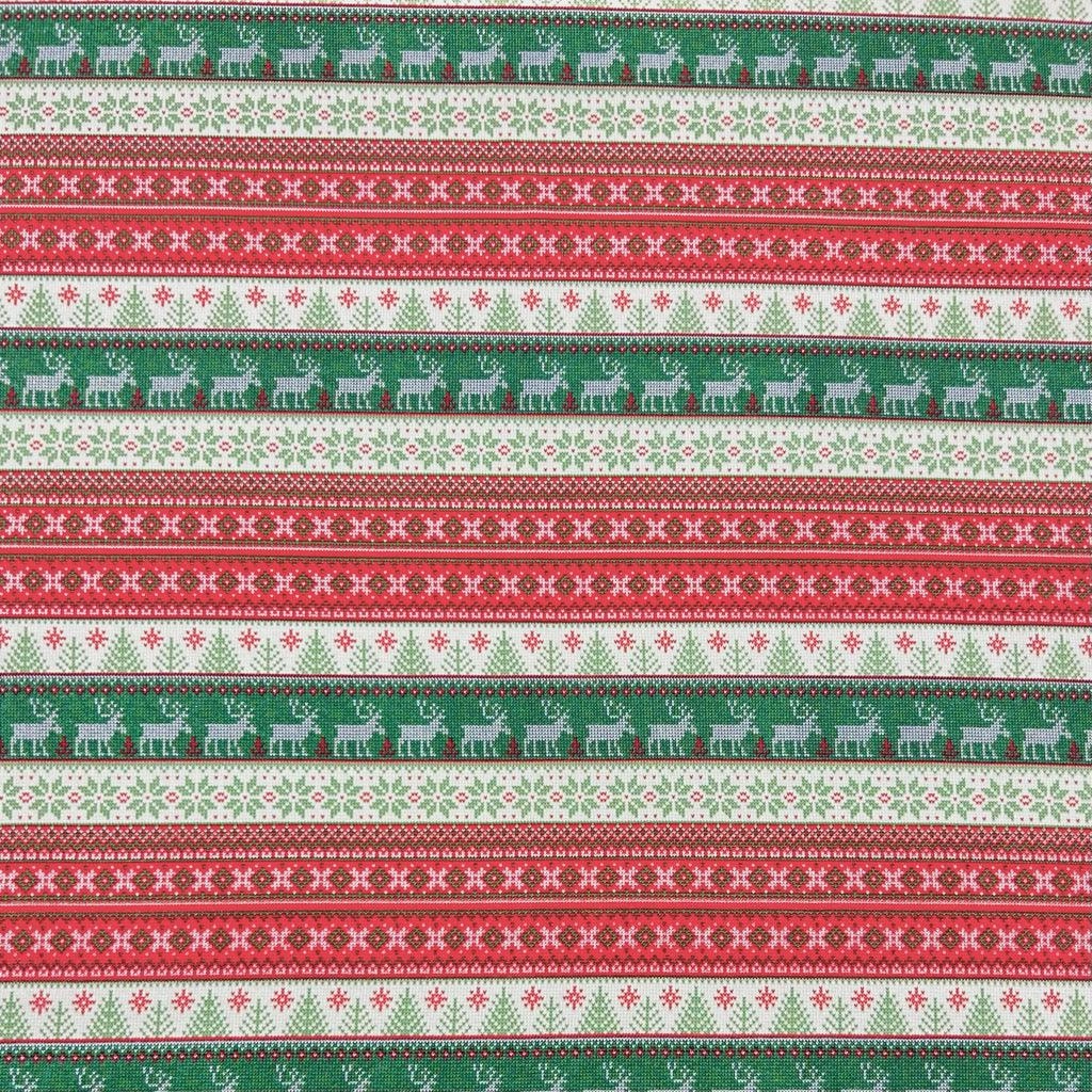 Nordic Sweater Design Brushed French Terry Fabric