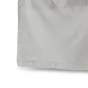 PEHR Cotton Linen Crib Skirt - Light Grey