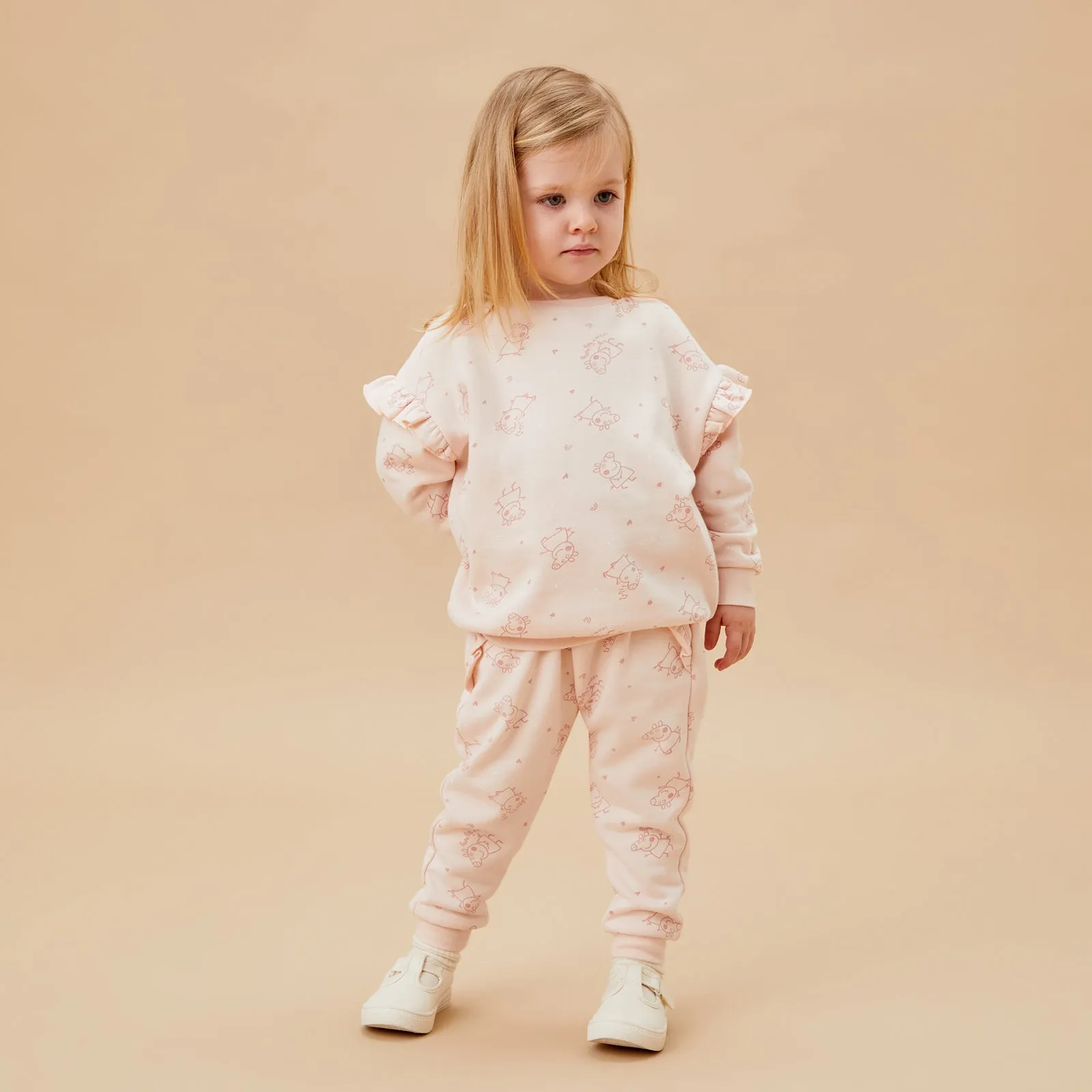 Peppa Pig Frilled Oversized Joggers
