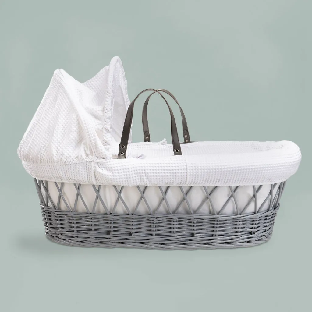 Personalised Little Love Moses Basket Baby Hamper- Pink