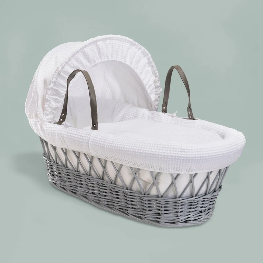 Personalised Little Love Moses Basket Baby Hamper- Pink
