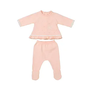 Pink Knit Leg Warmer Set
