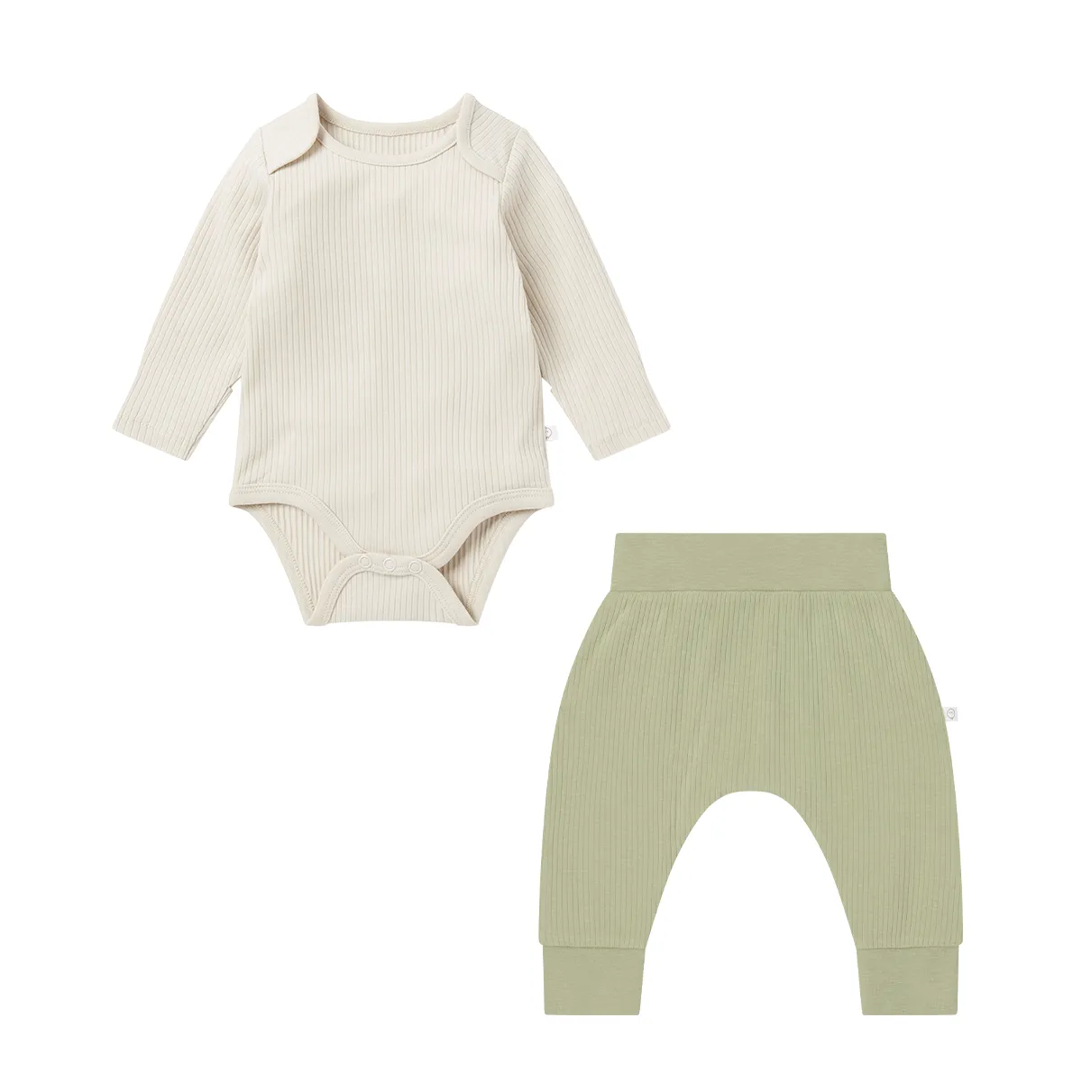 Ribbed Bodysuit & Zebra Joggers Outfit