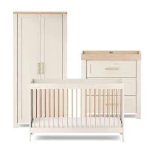 Silver Cross Seville 3 Piece Nursery Set - Cashmere Oak