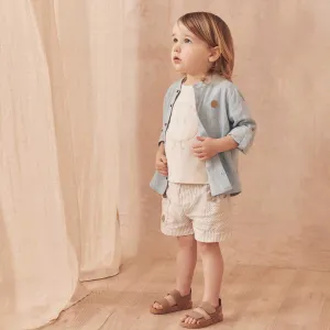 Summer Shirt, T-Shirt & Shorts Outfit