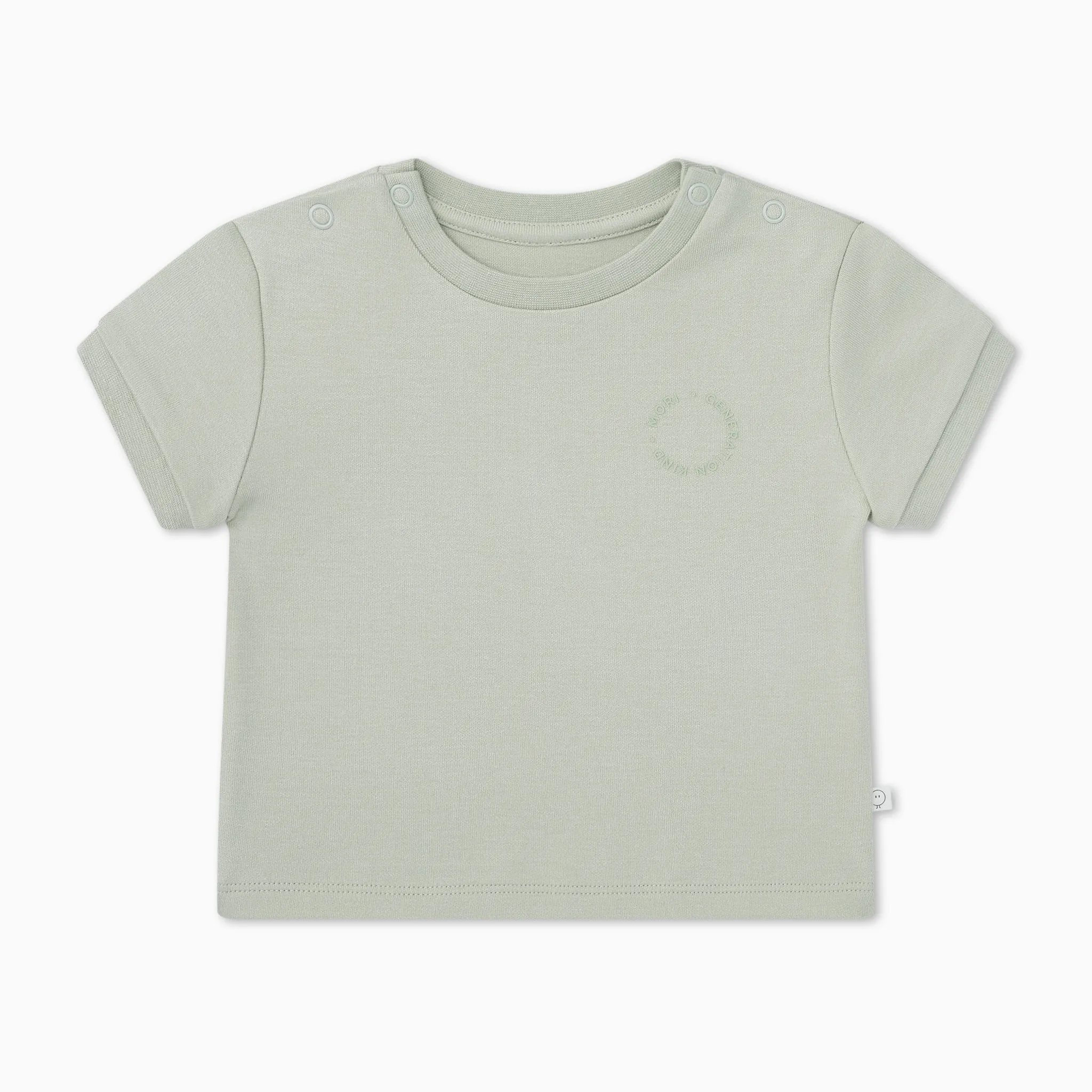 T-Shirt & Organic Chambray Shorts Outfit