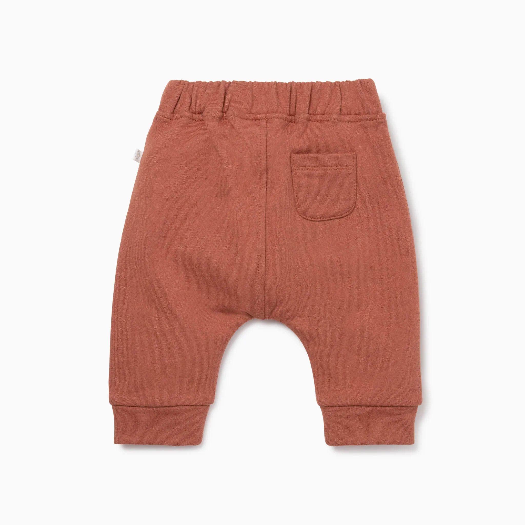 Terracotta Raglan Sweatshirt & Jogger Set