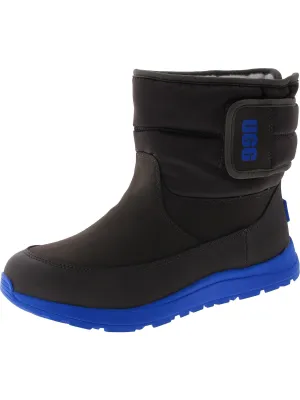Toty Weather Boys Leather Lamb Fur Winter & Snow Boots Ugg Shoes