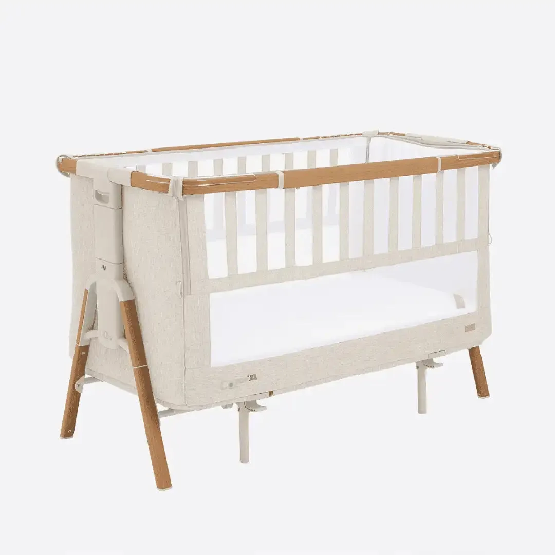 Tutti Bambini CoZee XL Complete Birth to 4  Years Package - Scandinavian Walnut/Ecru