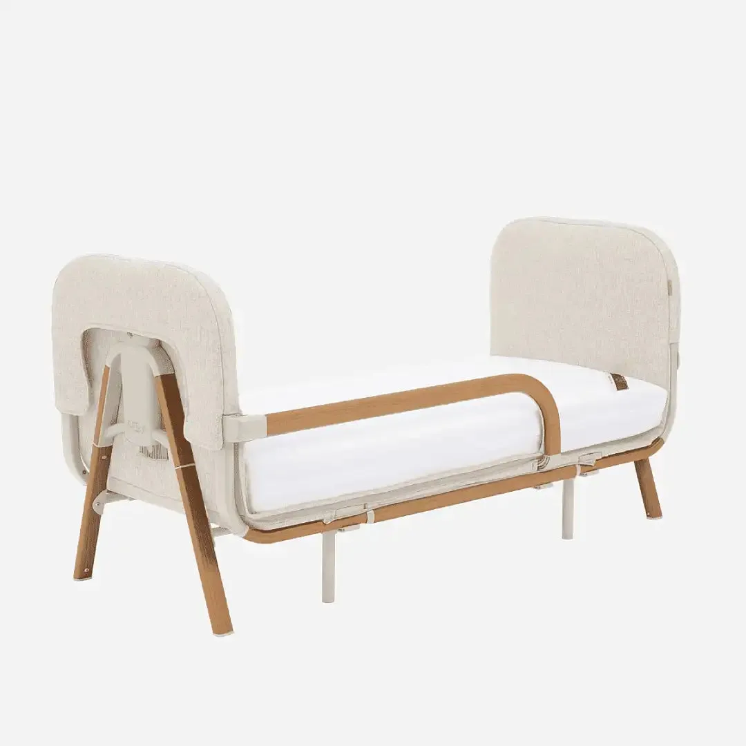 Tutti Bambini CoZee XL Complete Birth to 4  Years Package - Scandinavian Walnut/Ecru