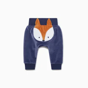 Velour Fox Joggers