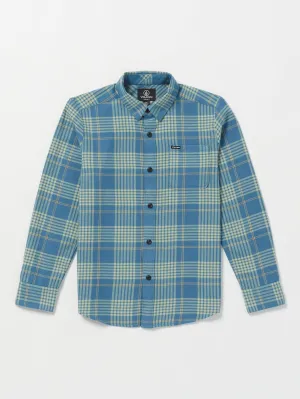 Volcom Caden Plaid Flannel Indigo Ridge Volcom