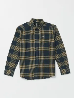 Volcom Caden Plaid Flannel Navy Volcom