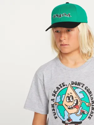 Volcom Demo Flexfit¬Æ Boys Hat (Age 8-14) Synergy Green Volcom