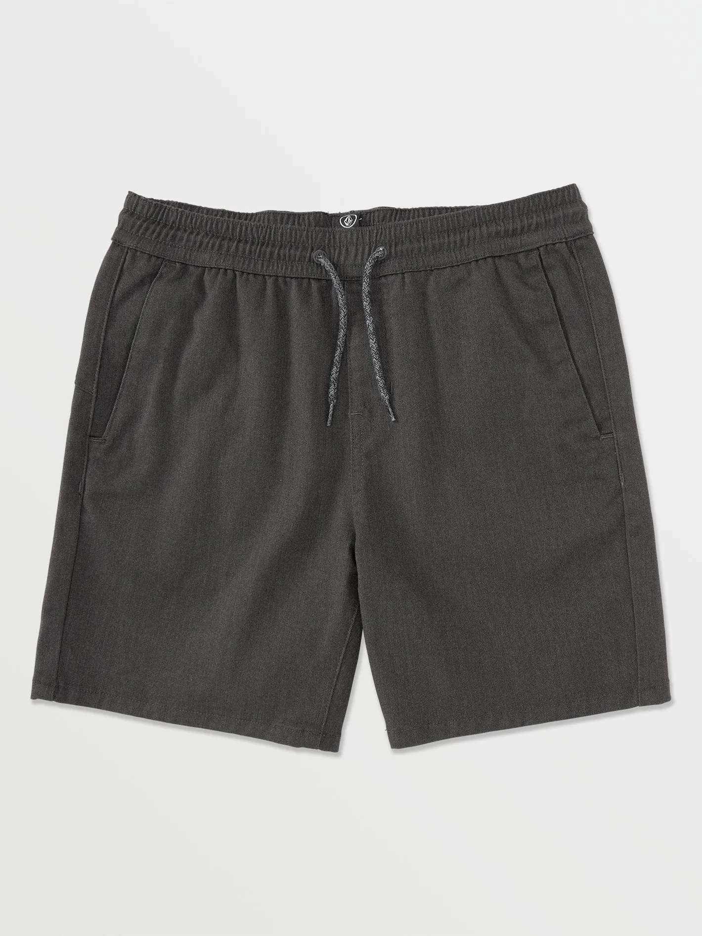 Volcom Frickin Elastic Boys Shorts (Age 8-14) Charcoal Heather Volcom