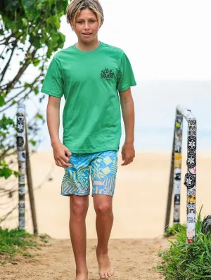 Volcom Heater Short Sleeve Tee Jungle Green Volcom