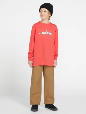 Volcom Krafter Boys Pants (Age 8-14) Tobacco Volcom