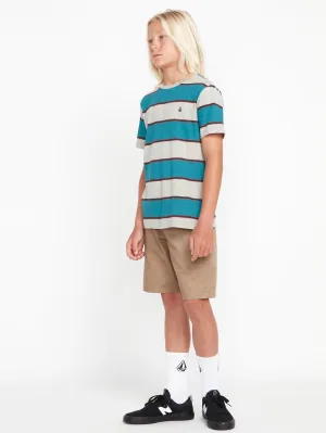 Volcom Loose Truck Boys Shorts (Age 8-14) Khaki Volcom