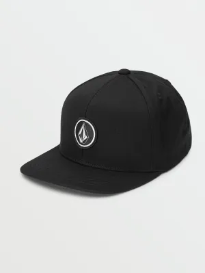 Volcom Quarter Twill Full Stone Cheese Hat Black Volcom