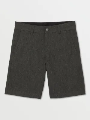 Volcom V Monty Boys Shorts (Age 8-14) Charcoal Heather Volcom