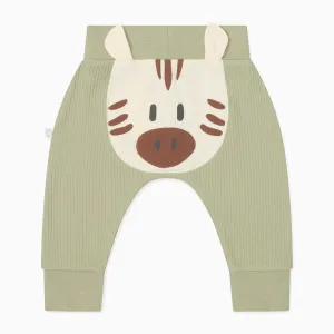 Zebra Ribbed Joggers